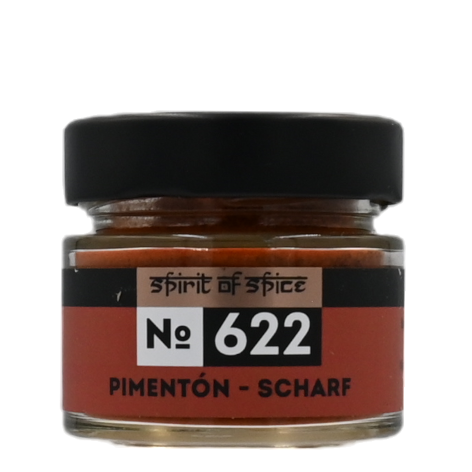 Pimenton - geräucherter spanischer Paprika, scharf, gemahlen,  No. C44-622, Gewürzglas, 0,032 kg, Spirit of Spice