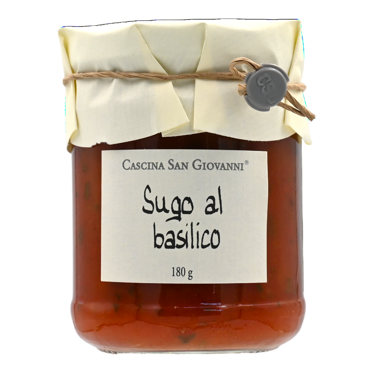 Tomaten-Basilikum-Sauce, Cascina San Giovanni, Piemont 0,18 kg