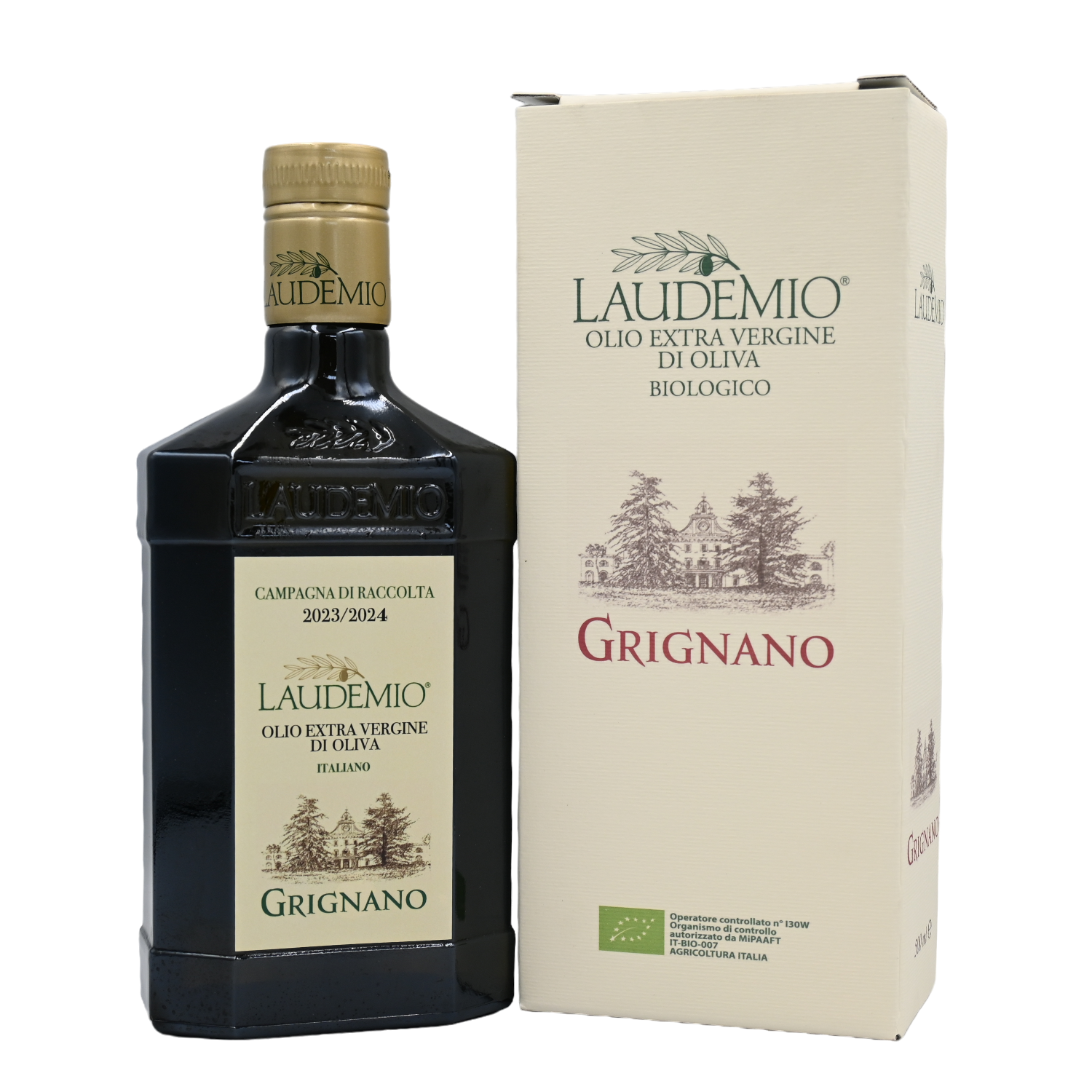 BIO Natives Olivenöl extra - Laudemio - Fattoria di Grignano - 0,5 L