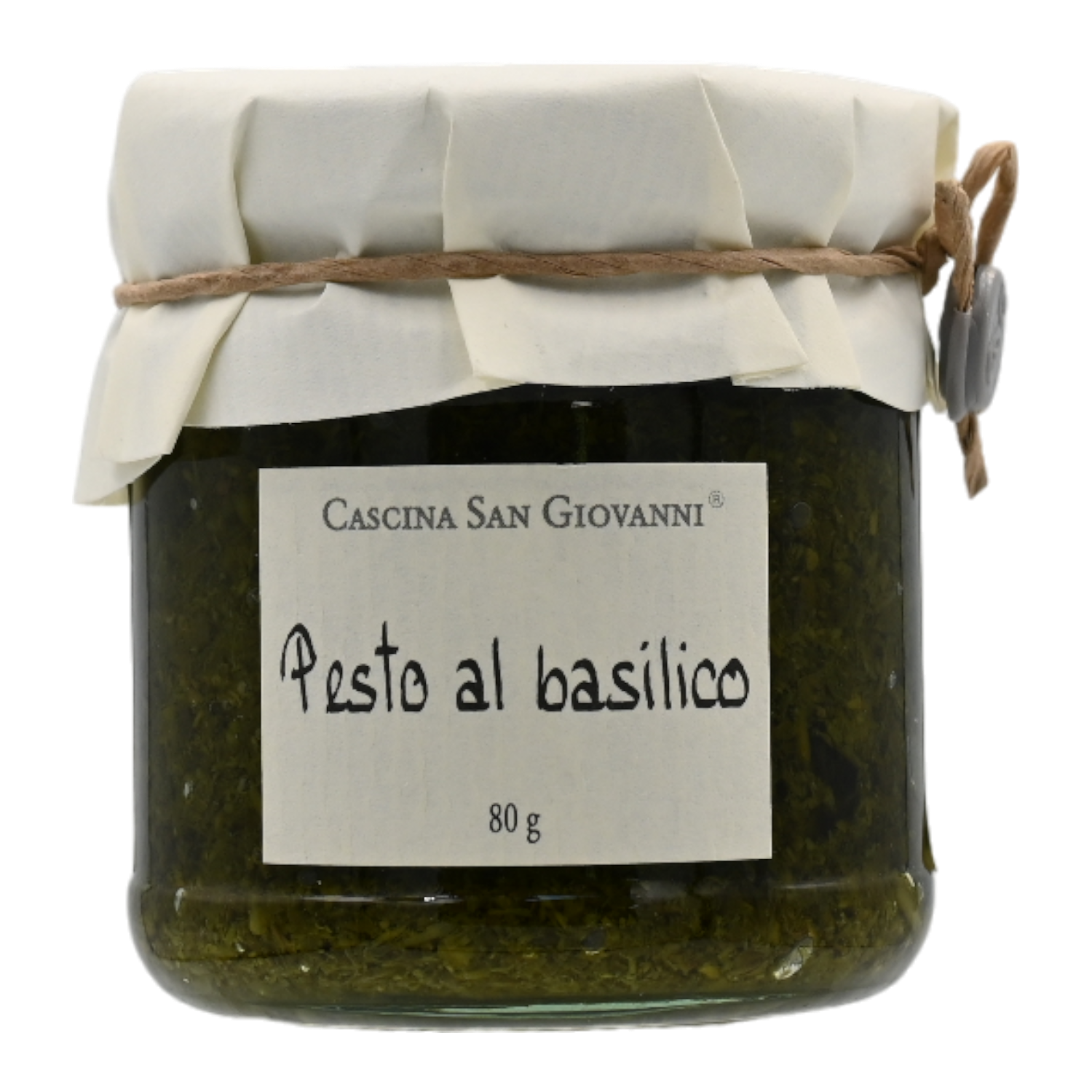 Basilikum-Pesto - Pesto Genovese. Cascina San Giovanni, Piemont 0,08 kg