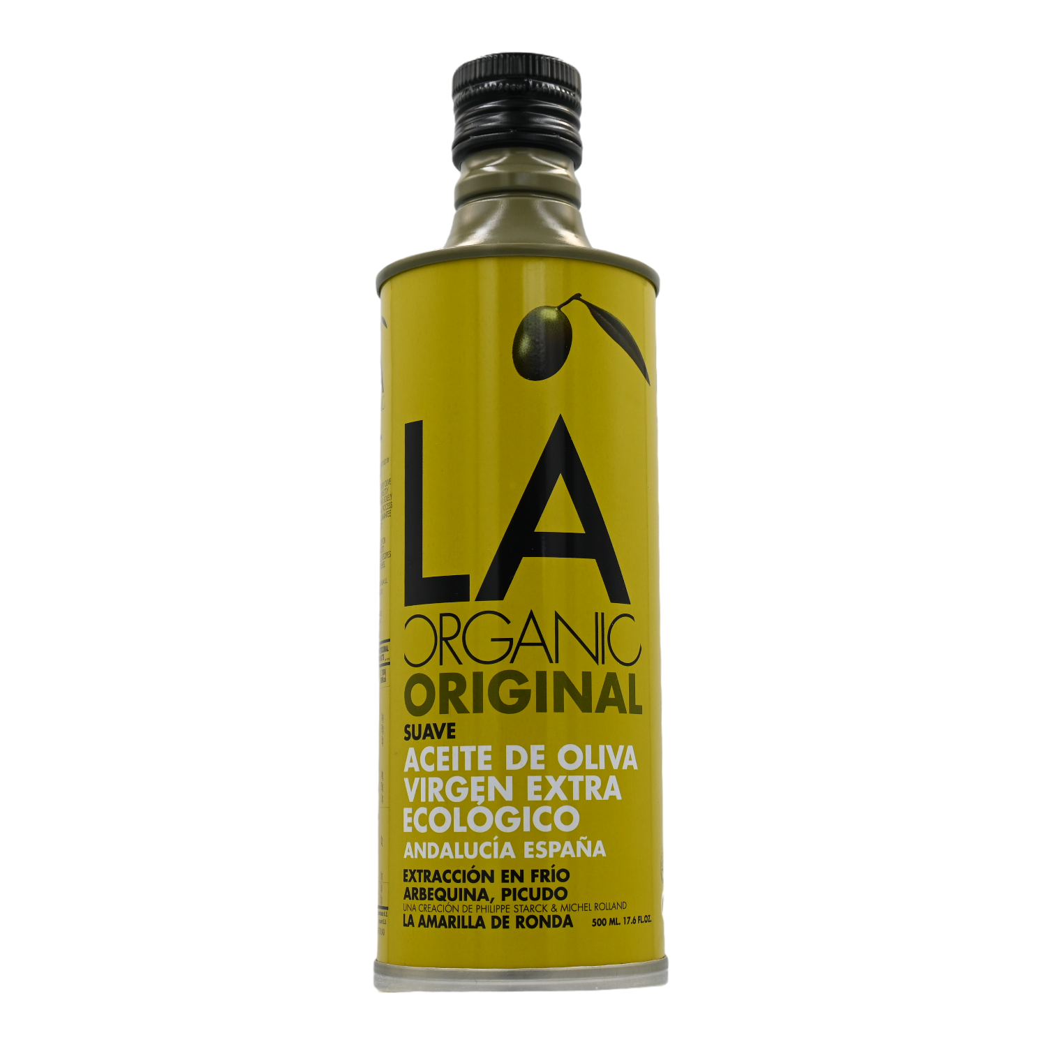 BIO Aceite de oliva virgen extra suave, LA ORGANIC 0,5 l