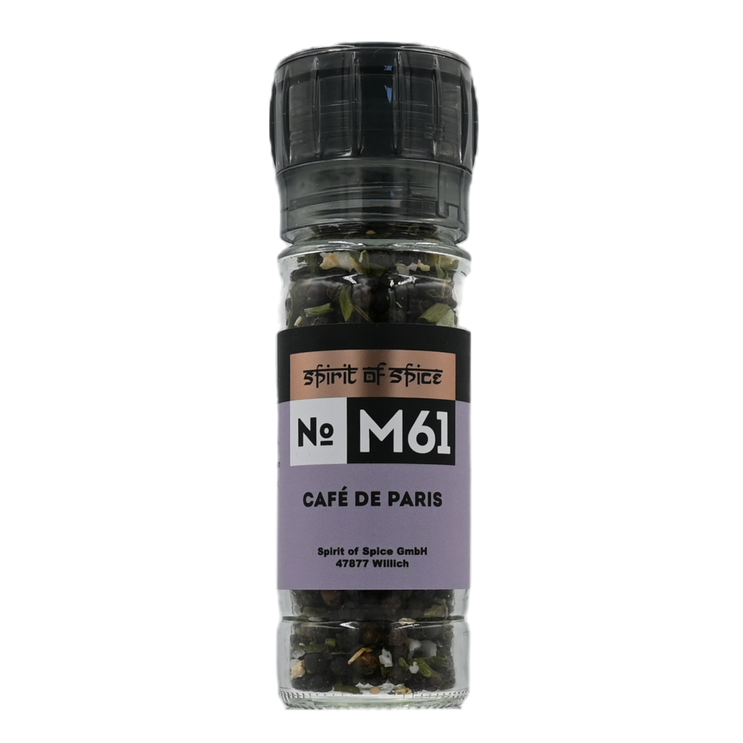 Café de Paris, No. M61, Glas mit Mühle, 0,045 kg, Spirit of Spice