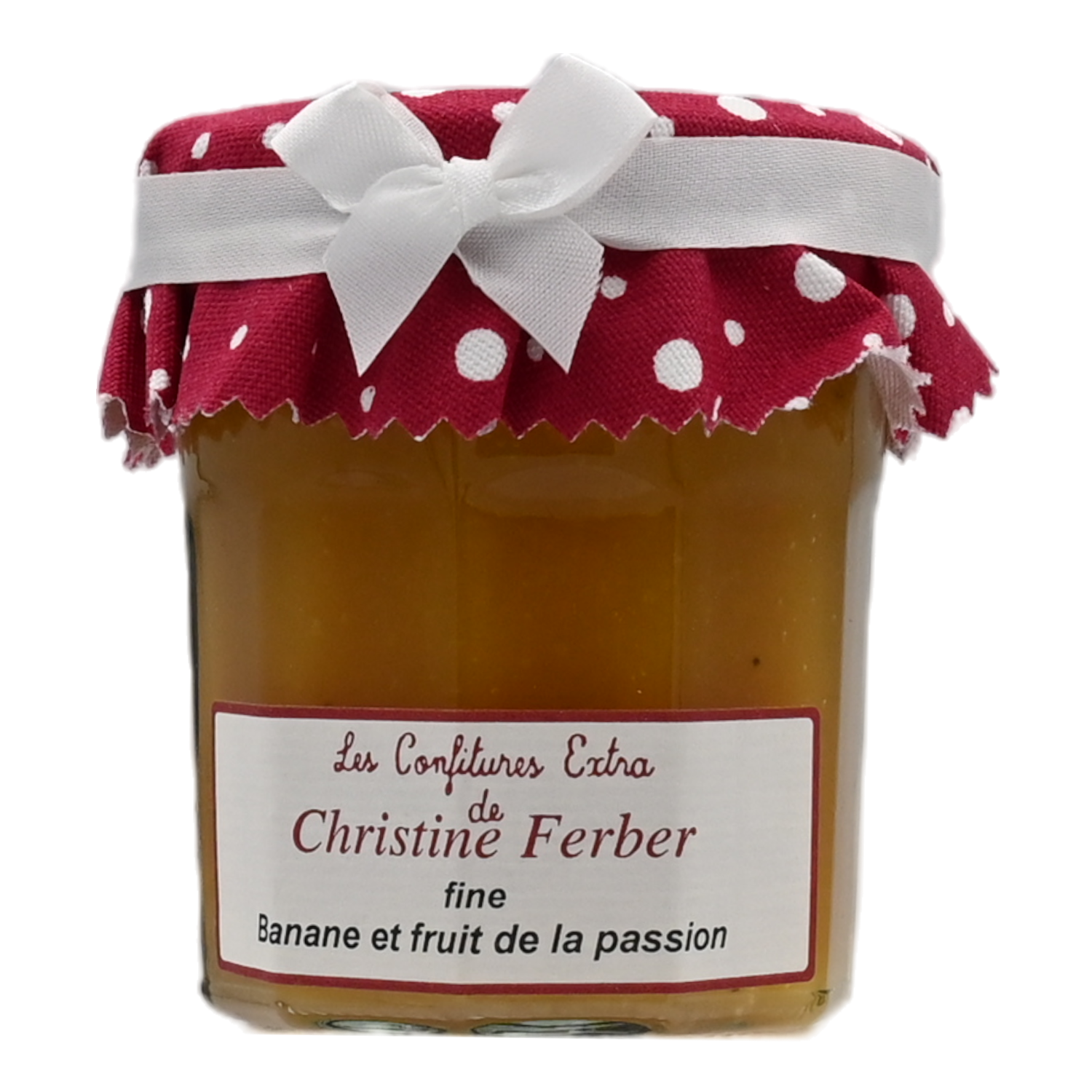 Banane und Passionsfrucht, Banane et fruit de la passion,  Confiture fine, Christine Ferber 0,22 kg