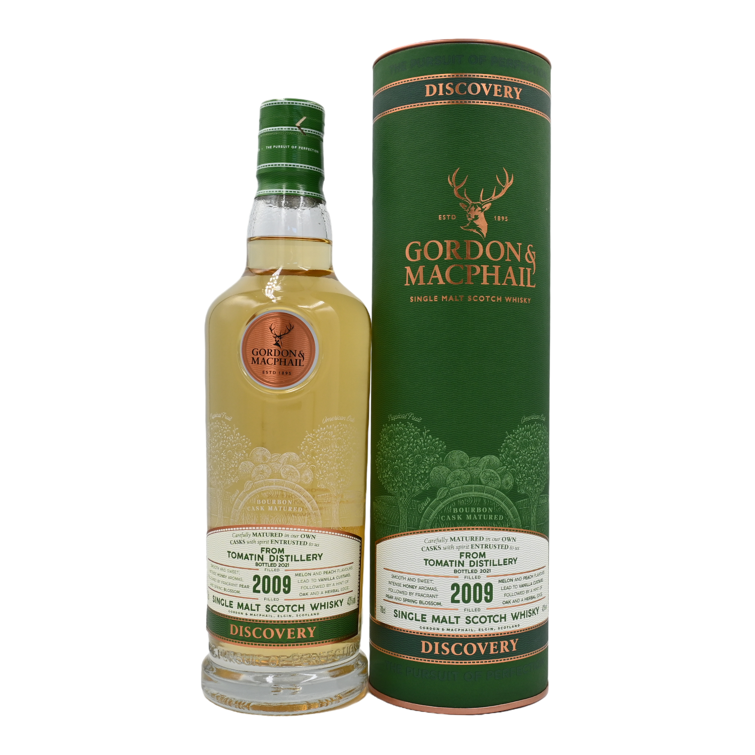 Tomatin 2009/2021 Gordon & MacPhail Discovery New Range Single Malt Whisky 43% Vol. 0,7 l