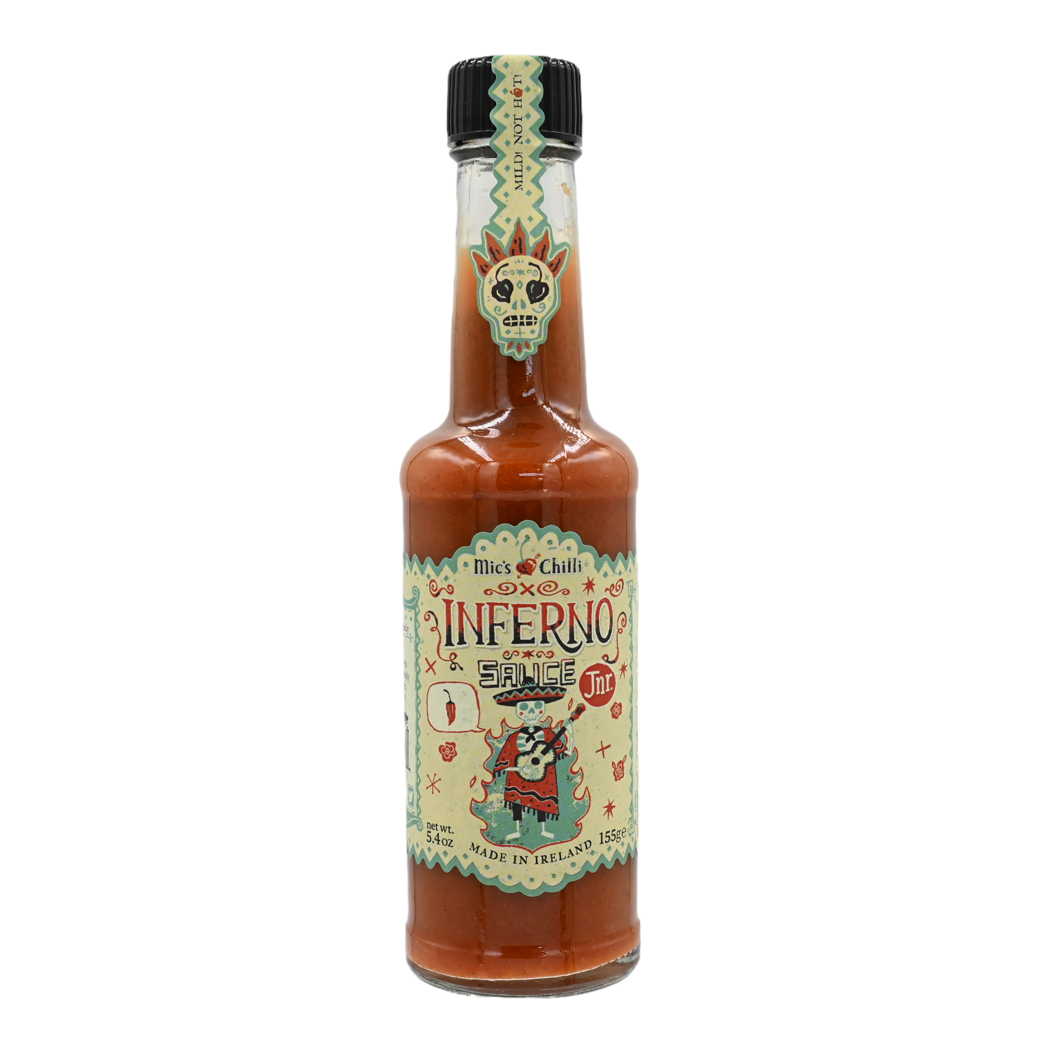 Mic´s Chilli - Inferno Sauce Junior - scharfe Chilli-Sauce  ~6.000 Scoville 0,155 kg