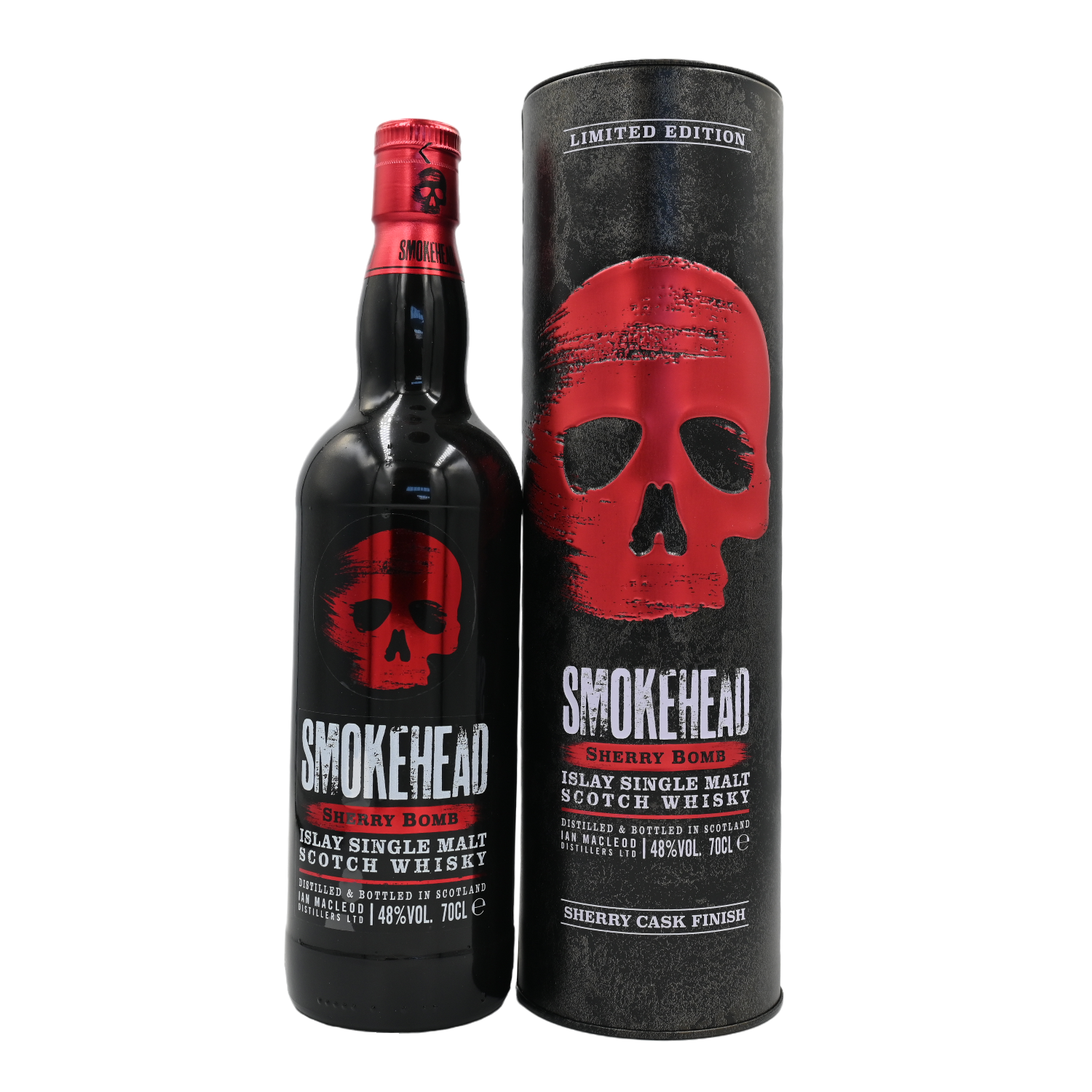 Smokehead Sherry Bomb Limited Edition Neue Ausstattung Single Malt Whisky 48% Vol. 0,7 l