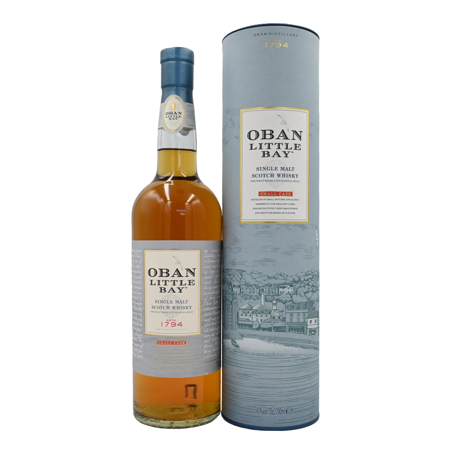 Oban Little Bay Small Cask Single Malt Whisky 43% Vol. 0,7 l