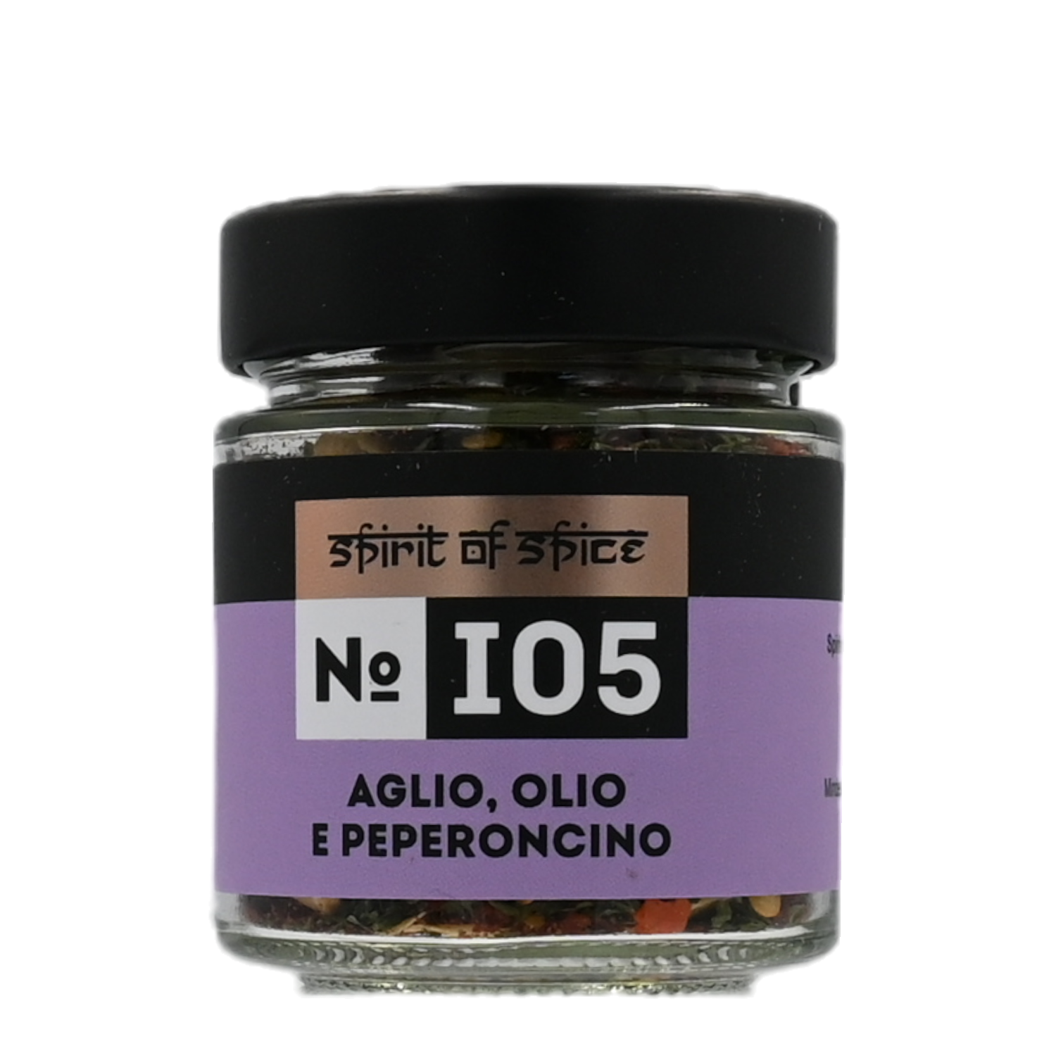 Aglio, Olio e Peperoncino, No. I05, Gewürzglas, 0,045 kg, Spirit of Spice