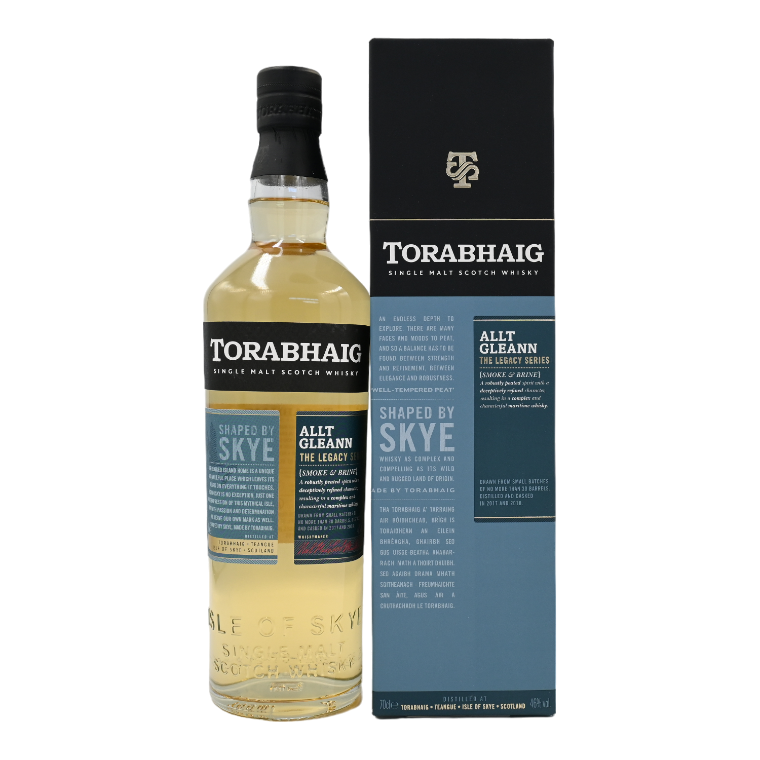 Torabhaig The Legacy Series Allt Gleann Batch 2 Single Malt Whisky 46% Vol. 0,7 l