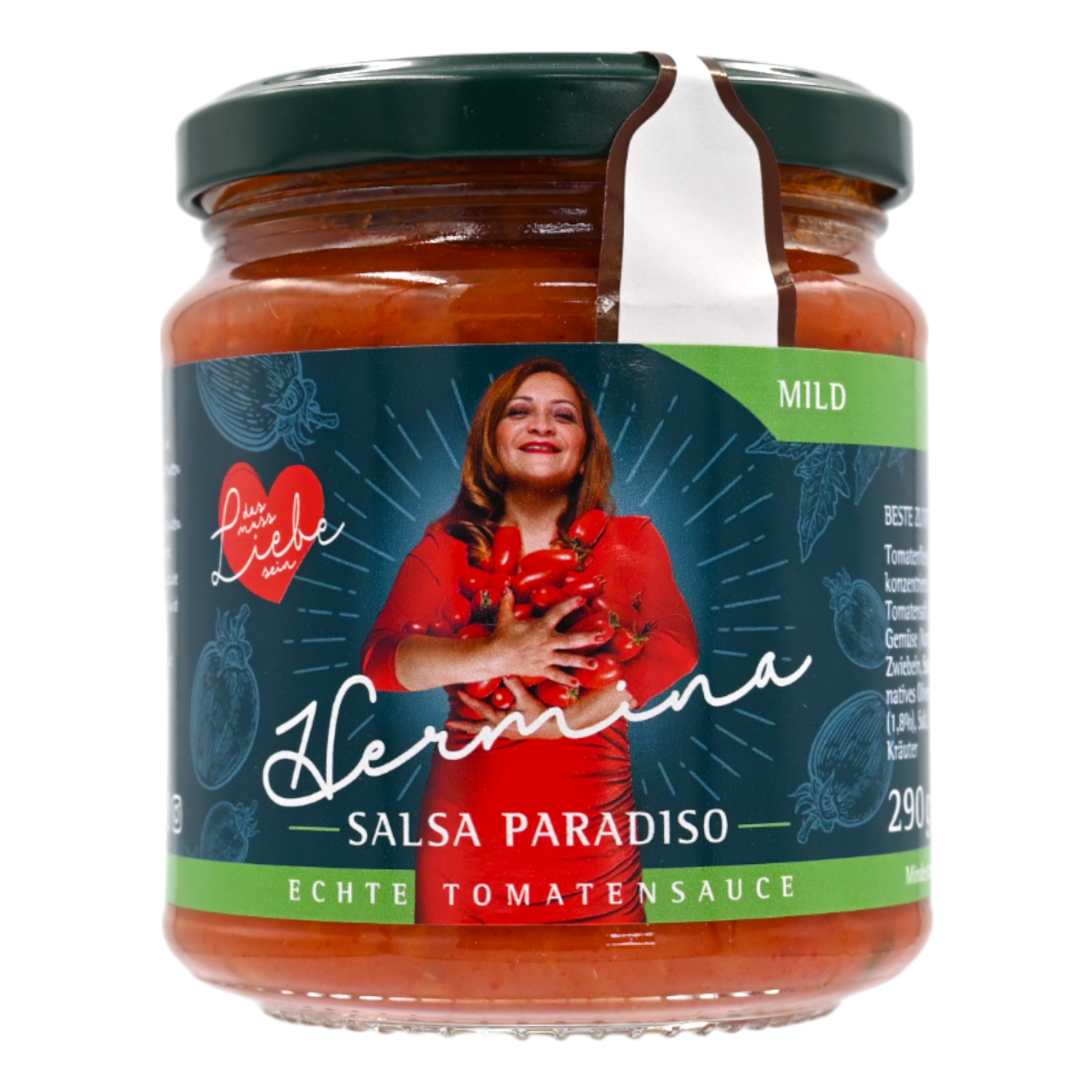 Salsa Paradiso, mild, Hermina Tomatensauce, 0,29 kg