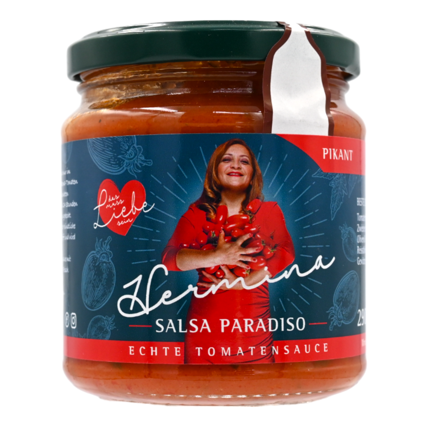Salsa Paradiso, pikant, Hermina Tomatensauce, 0,29 kg