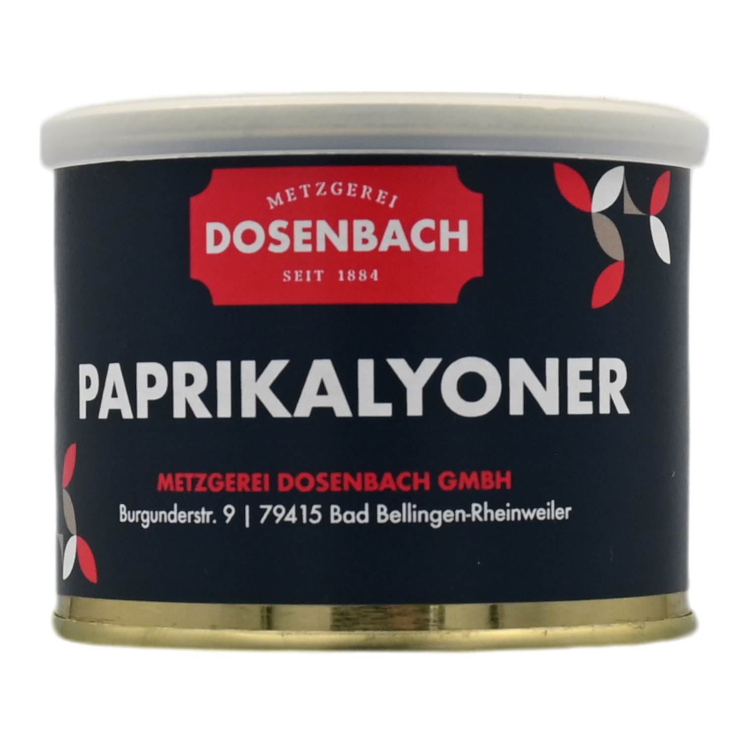 Paprikalyoner in der Dose, 0,190 kg, Metzgerei Dosenbach