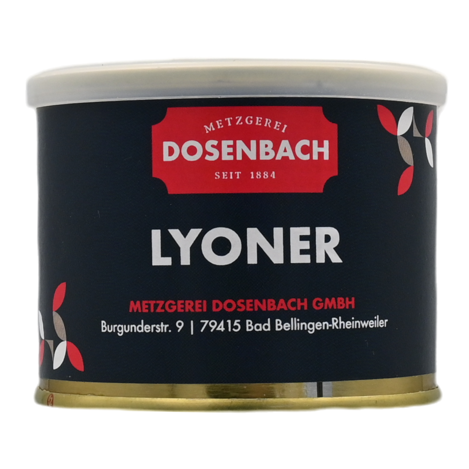 Lyoner in der Dose, 0,190 kg, Metzgerei Dosenbach