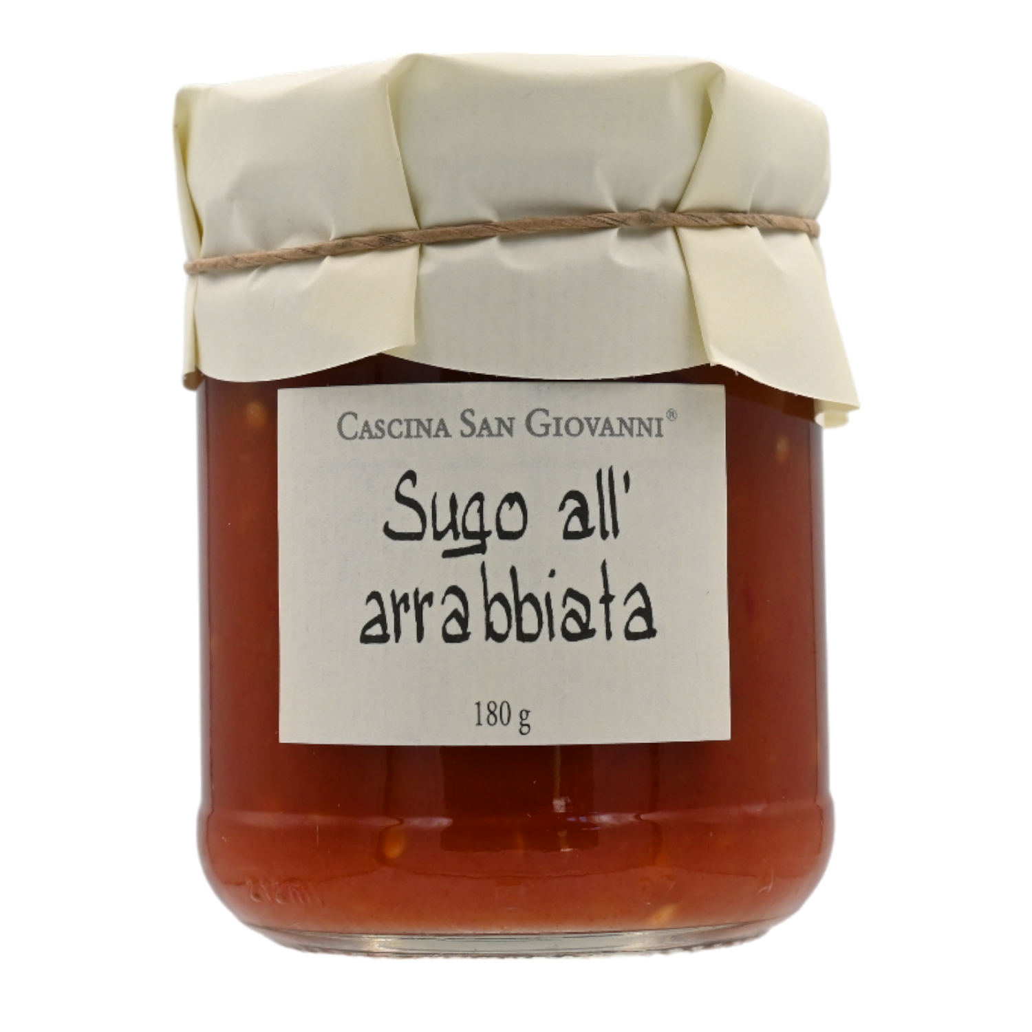 Scharfe Tomaten-Sauce - Sugo all'arrabbiata, Cascina San Giovanni, Piemont 0,18 kg
