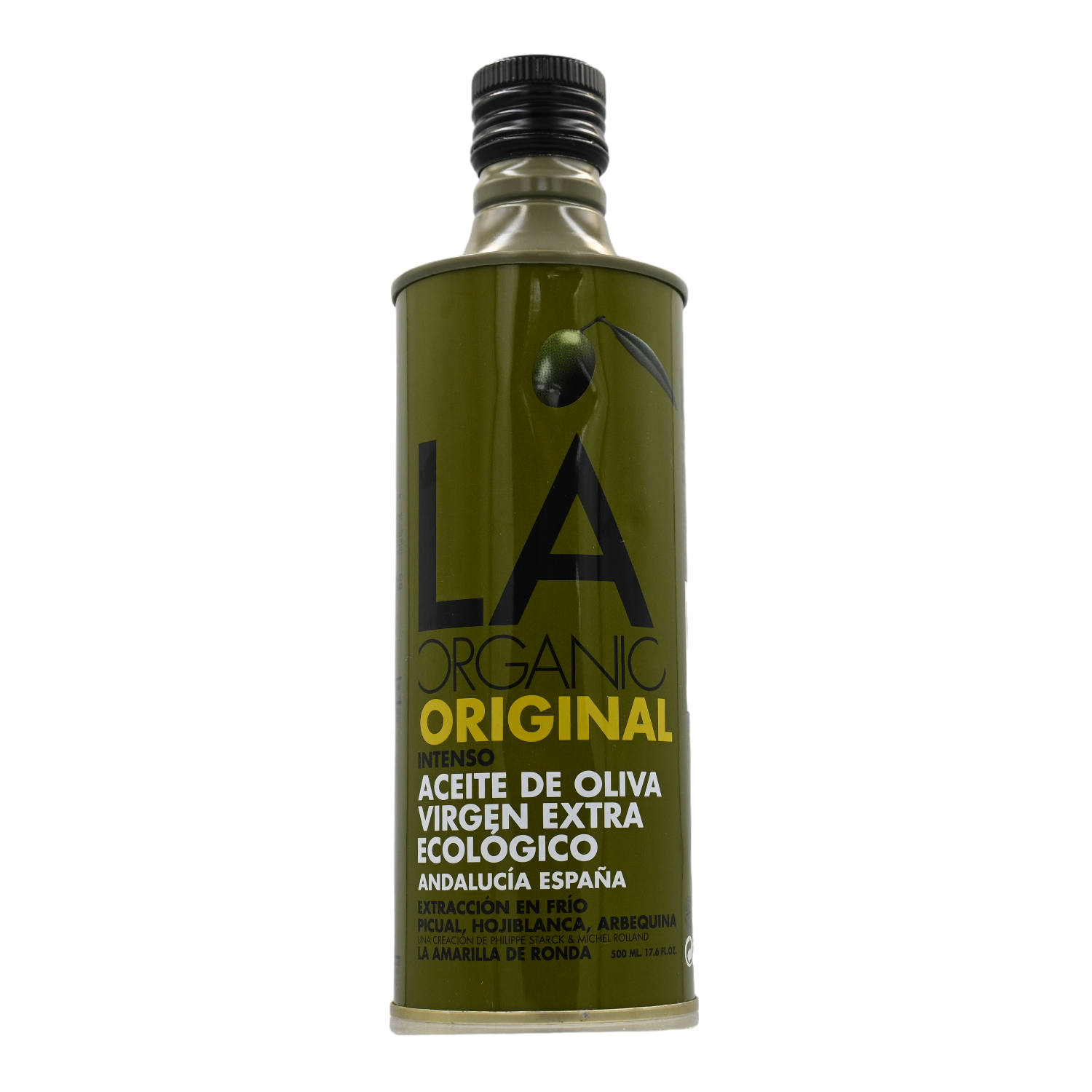 BIO Aceite de oliva virgen extra intenso, LA ORGANIC 0,5 l