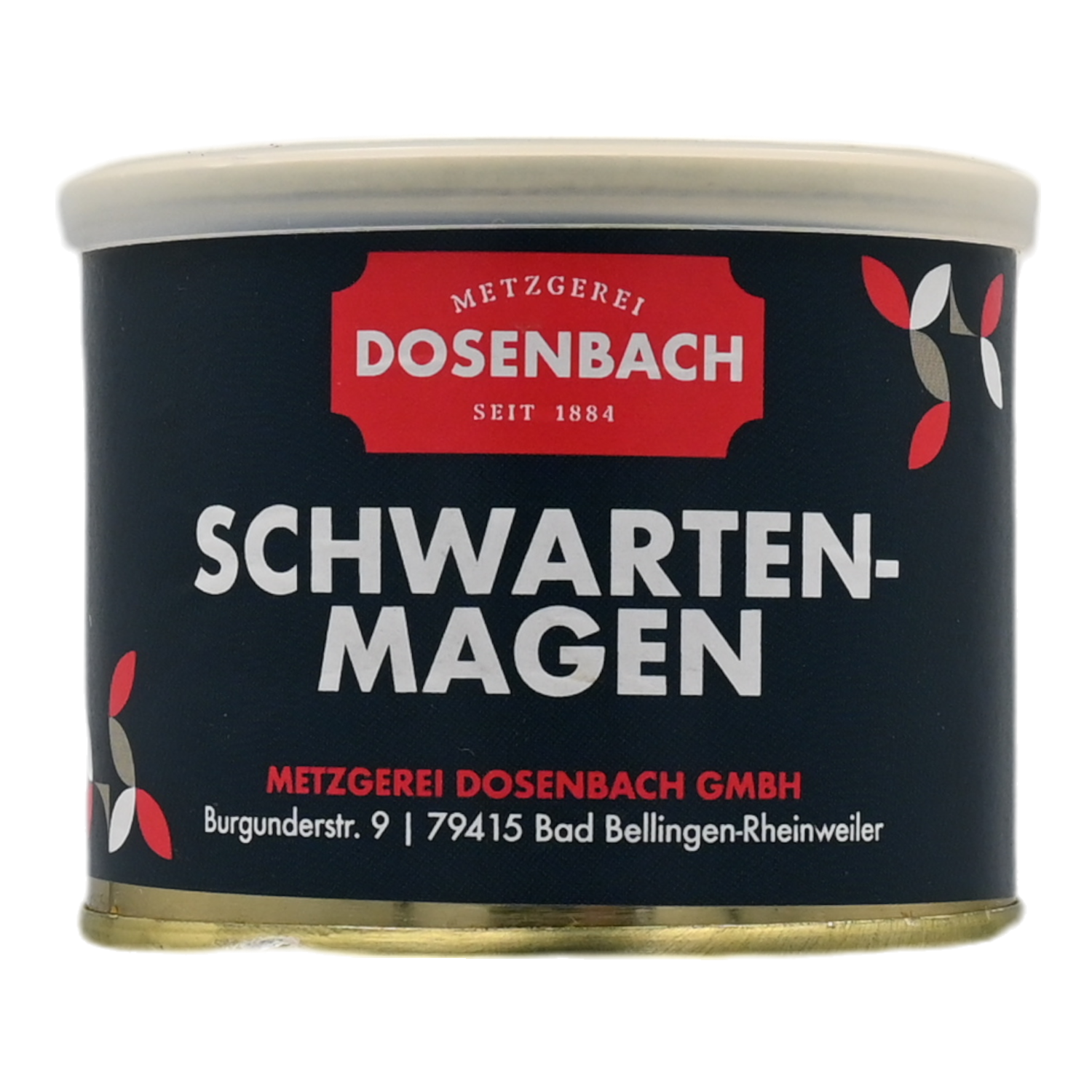 Schwartenmagen in der Dose, 0,190 kg, Metzgerei Dosenbach