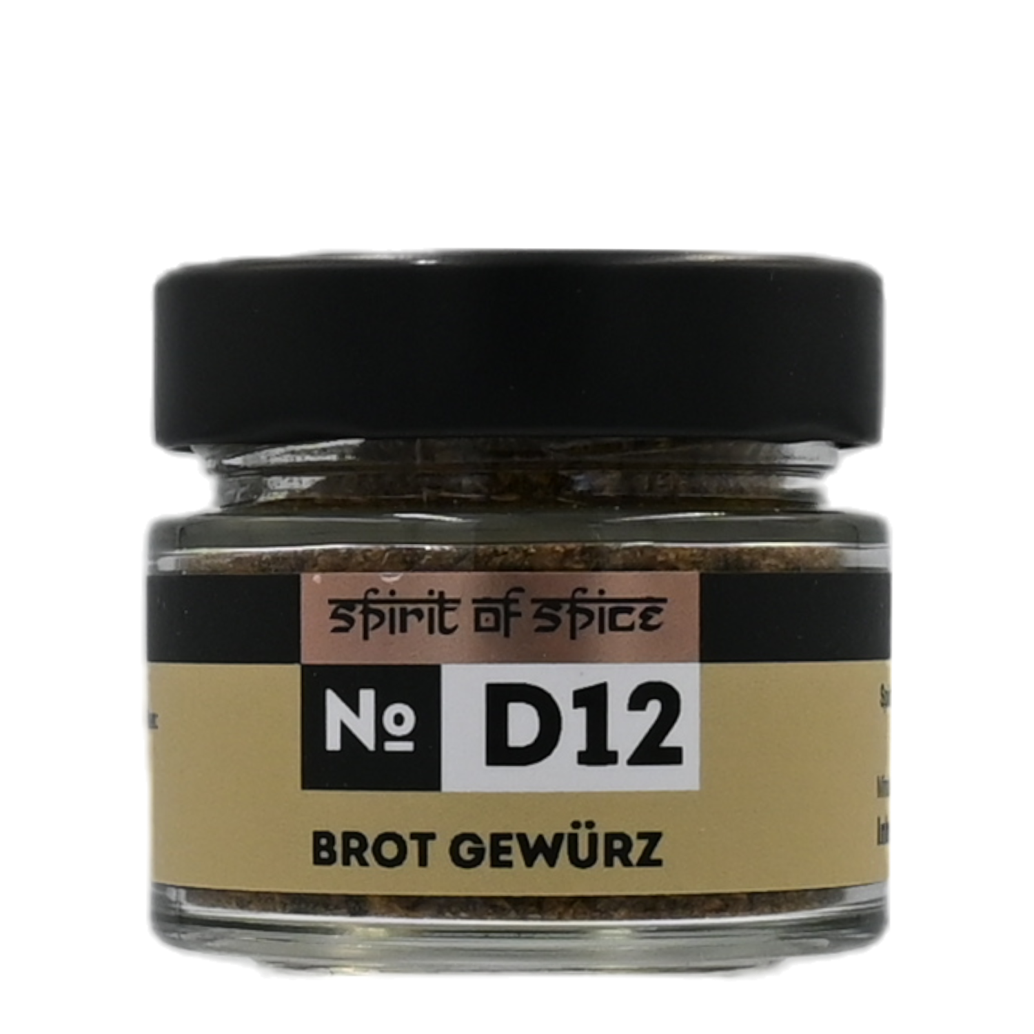 Brot Gewürz, No. D12, Gewürzglas, 0,035 kg, Spirit of Spice