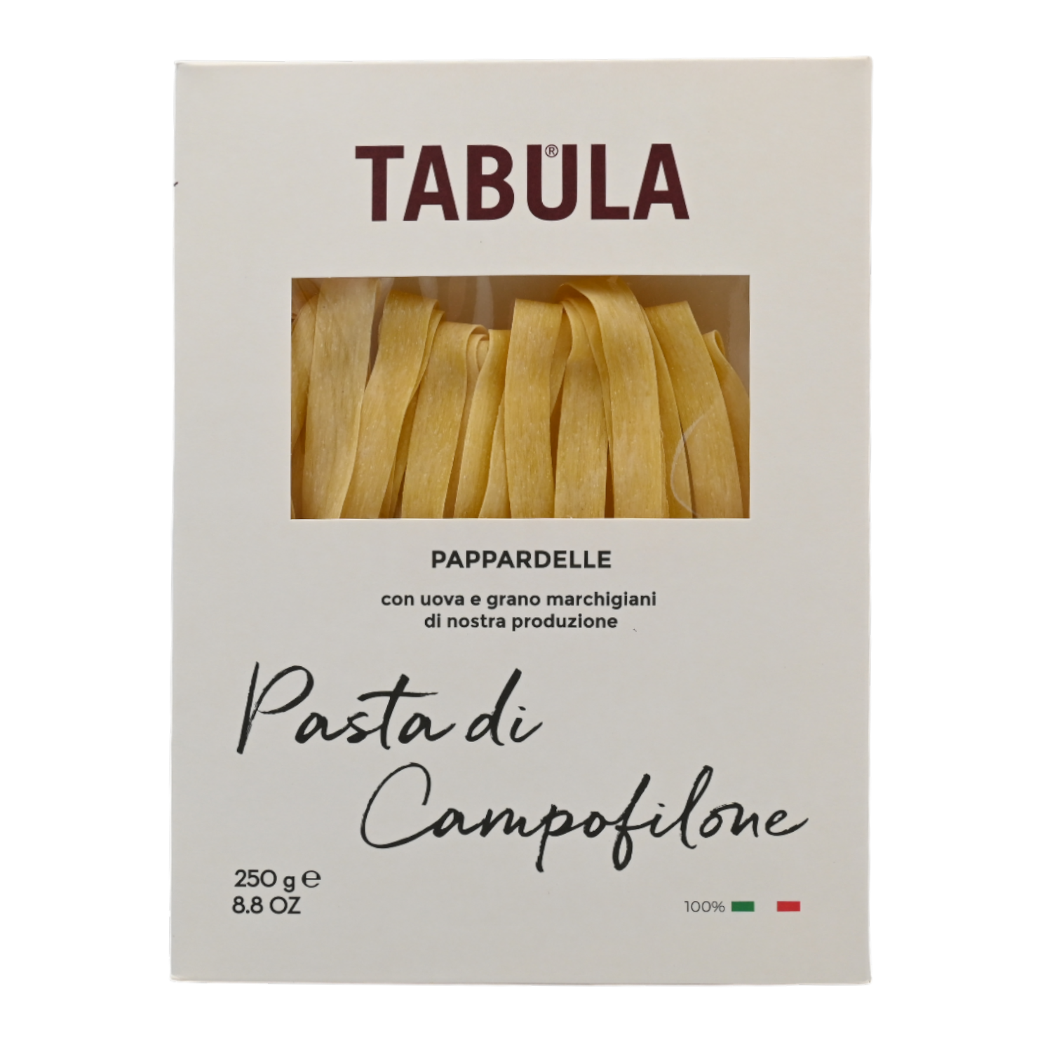 Pappardelle, Pasta alla Campofilonese, handgemachte Eiernudeln 0,25 kg