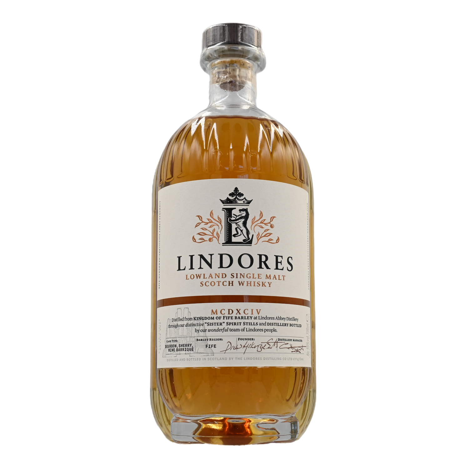 Lindores Abbey 1494 MCDXIV Single Malt Whisky 46% Vol. 0,7 l